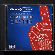 CD RARE Bud Light Beer Presents The Best of Real Men of Genius Salutes Radio Ads