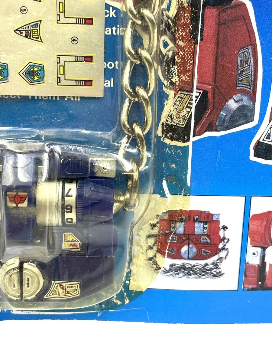 Vintage Transistor Robots 1985 Four Star Int LOCK MAN