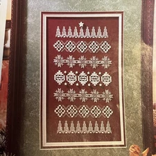 Hardanger Christmas Sampler Counted Crosstitch Pattern Specialty Stitches