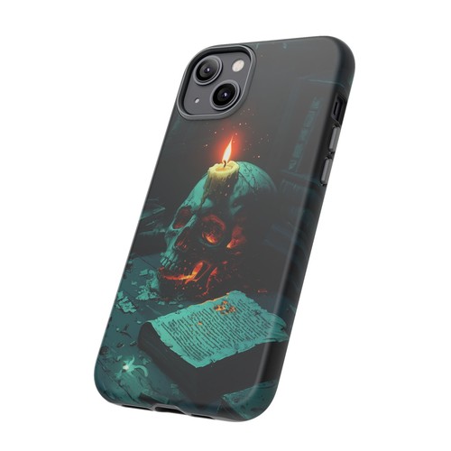 Candle Skull Vintage Book - Phone Ink Cover Case for iPhone, Galaxy, Pixel - 第 75/281 張圖片