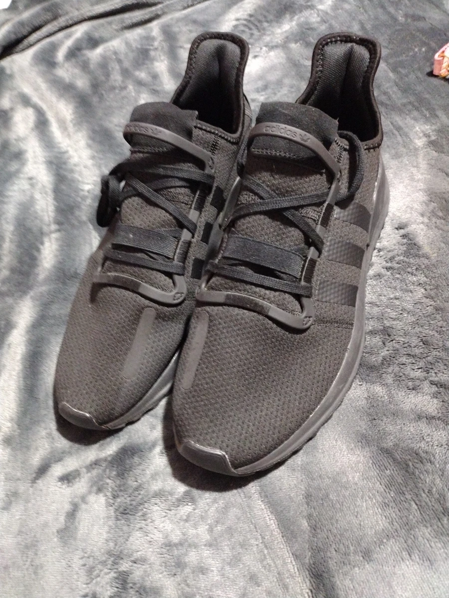 Adidas Originals Mens U Run Black Top Sneaker Shoes Size | eBay