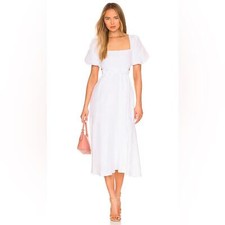 ASTR the Label Angeles Dress in White Size Small NWT