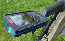 Minelab Manticore Two Tone Black/Blue Flex-Rubber Protective Control Unit Cover.
