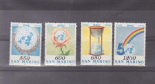 san marino 1995 Sc 1324/7 UN,set MNH     m1298