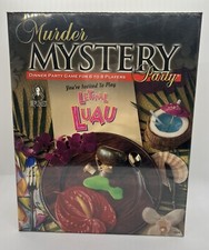 Murder Mystery Party Lethal Luau Dinner Game Bepuzzled 2003 Hawaii tropical New