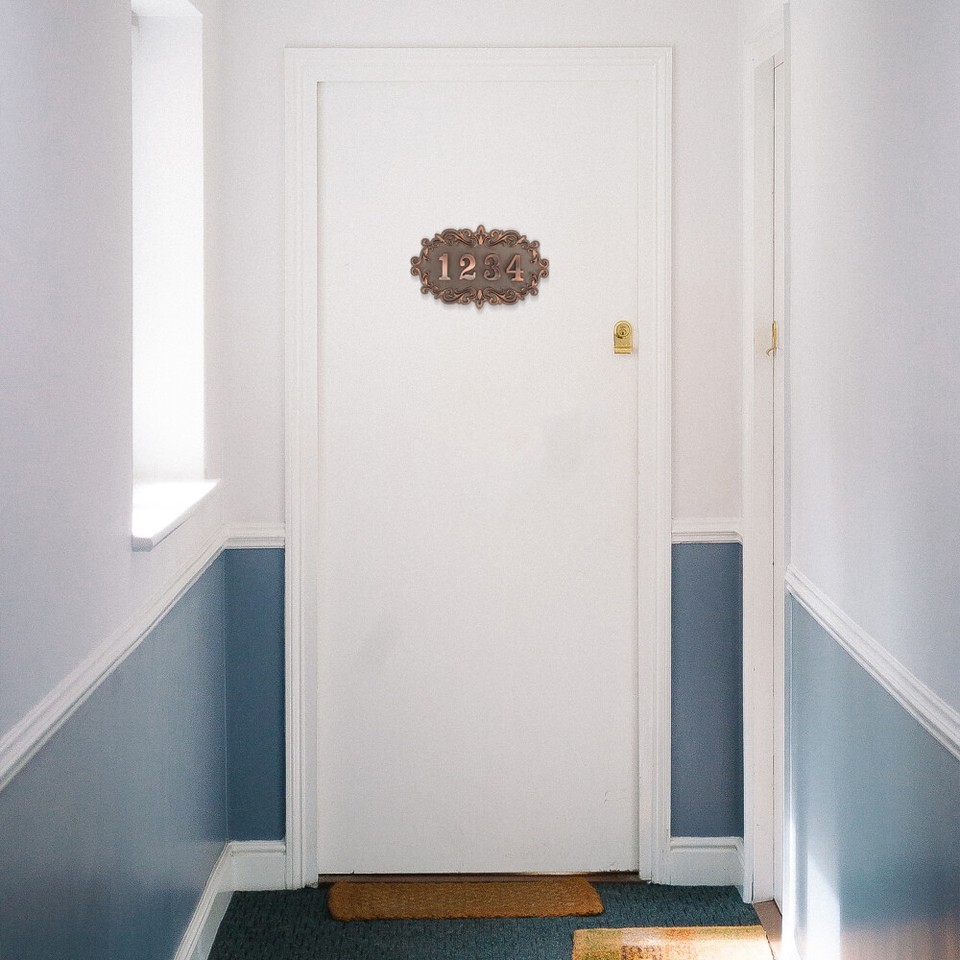 Street Door Number House Numbers for outside Sign Decoration Front