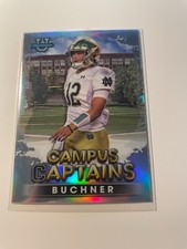 2022 Bowman Best Tyler Buchner Alabama Crimson Tide Campus Captains Refractor 02