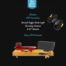 Renault Trafic Wifi Caméra de Recul & 10.9cm Moniteur Frein Léger 2014> A Partir