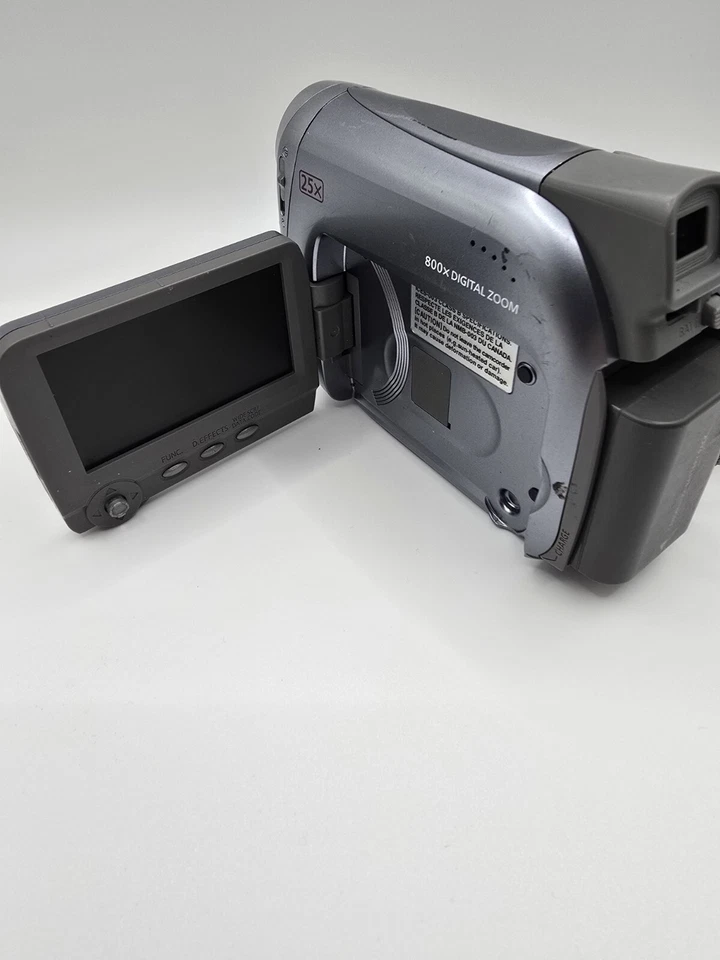 CANON ZR500 A MINIDV MINI DV STEREO CAMCORDER FOR PARTS OR REPAIR W8-4(2) - Image 3 of 3