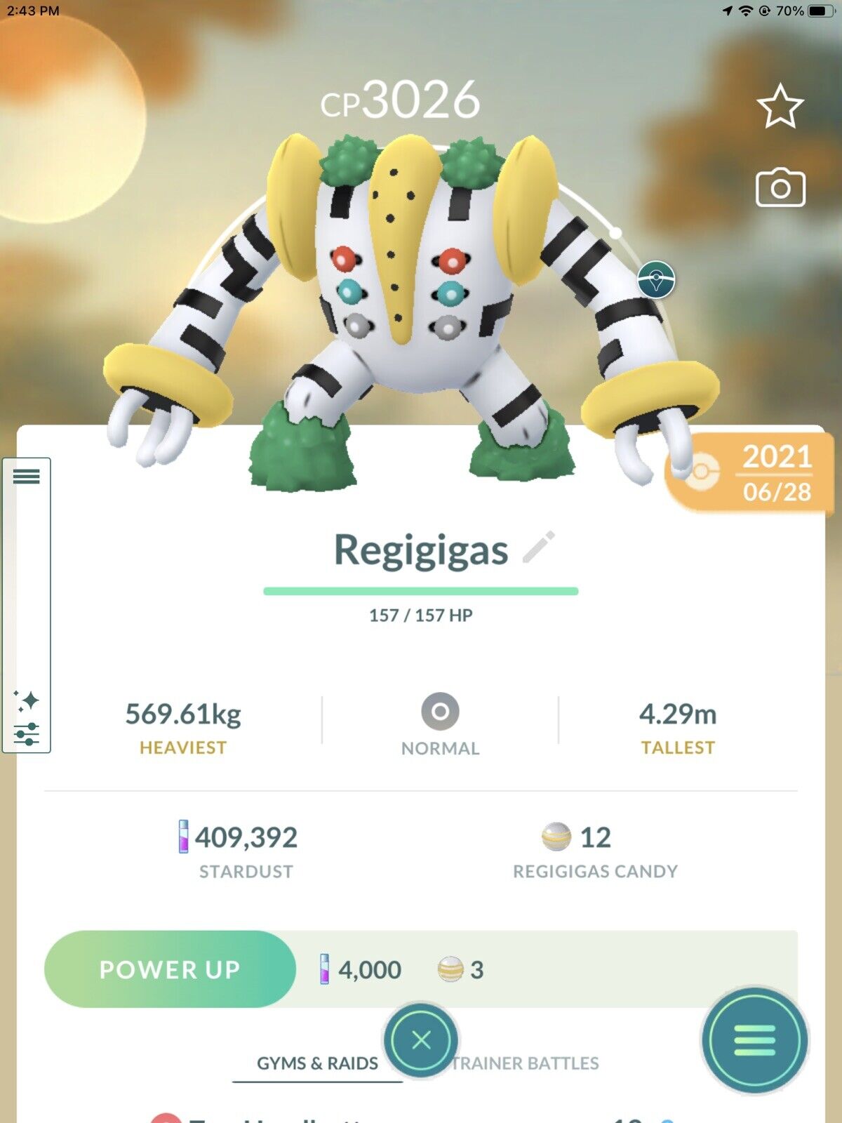 Regigigas  Pokemon GO Amino