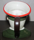 Harrods Department Store Green Doorman Figurine Porcelain Toby Mug Creamer Engla — photo 3