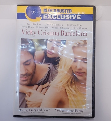 Vicky Cristina Barcelona 2008 DVD, Blockbuster Edition - New Sealed PG-13