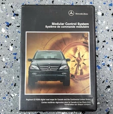 2001 MERCEDES-BENZ MODULAR CONTROL SYTEM DIGITAL ROAD MAP CD #9