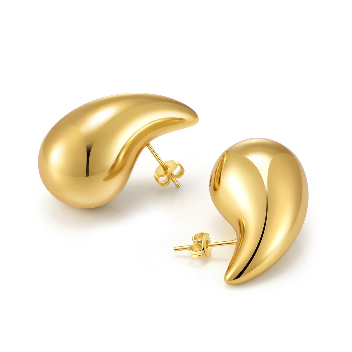 [Golden dew] 韓国☆18K Gold☆Dumoon Light 3 Earrings Golden dew] 韓国☆18K Gold☆Dumoon Light 3 Earrings