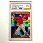 Shohei Ohtani 2019 Bowman Chrome #BNRSO Orange Refractor /25 PSA 6