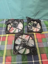 Antec Cooling Fan Computer Part Lot of 3 (2 -5.5" & 1 - 3.75") New Old Stock