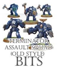 Warhammer 40k Space Marine Assault Terminator Bits Old Style , Games Workshop