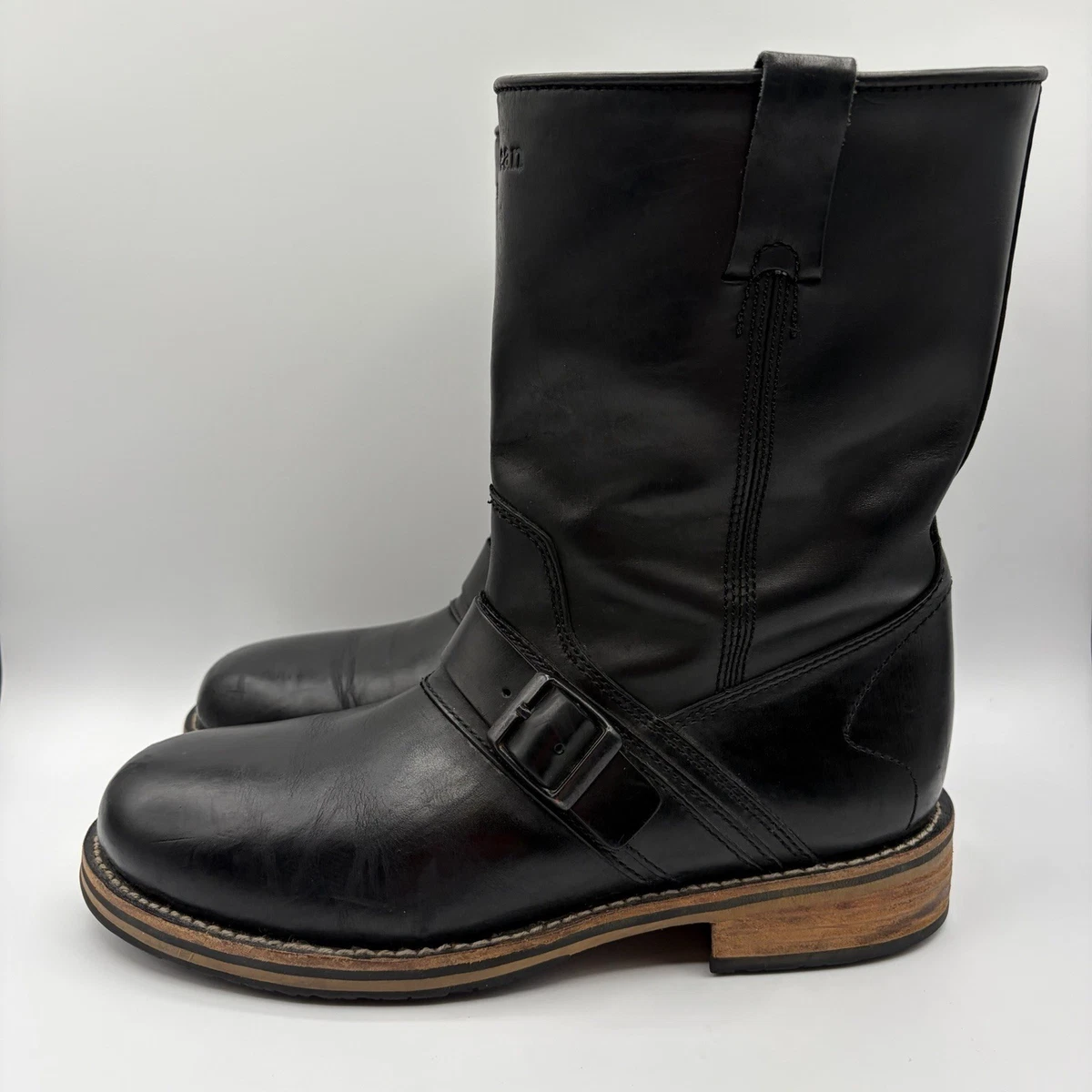Mens LL Bean 290614 black Leather Primaloft Insulated Ankle Boots Sz 10 L.L. Bean Leather Upper Black Boots for Men for Sale | Shop  main image 4