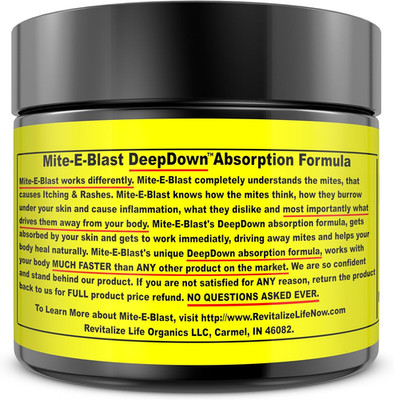 Mite-E-Blast Relief Salve Plant Powered Potent Fights Mite Insect Bite Itch M...