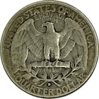 1932-D Washington Silver Quarter in a SAFLIP® - VF- (Fine+)