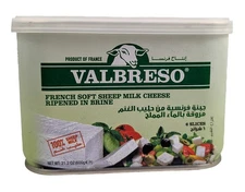 Valbreso Feta in a Tin 21.2oz