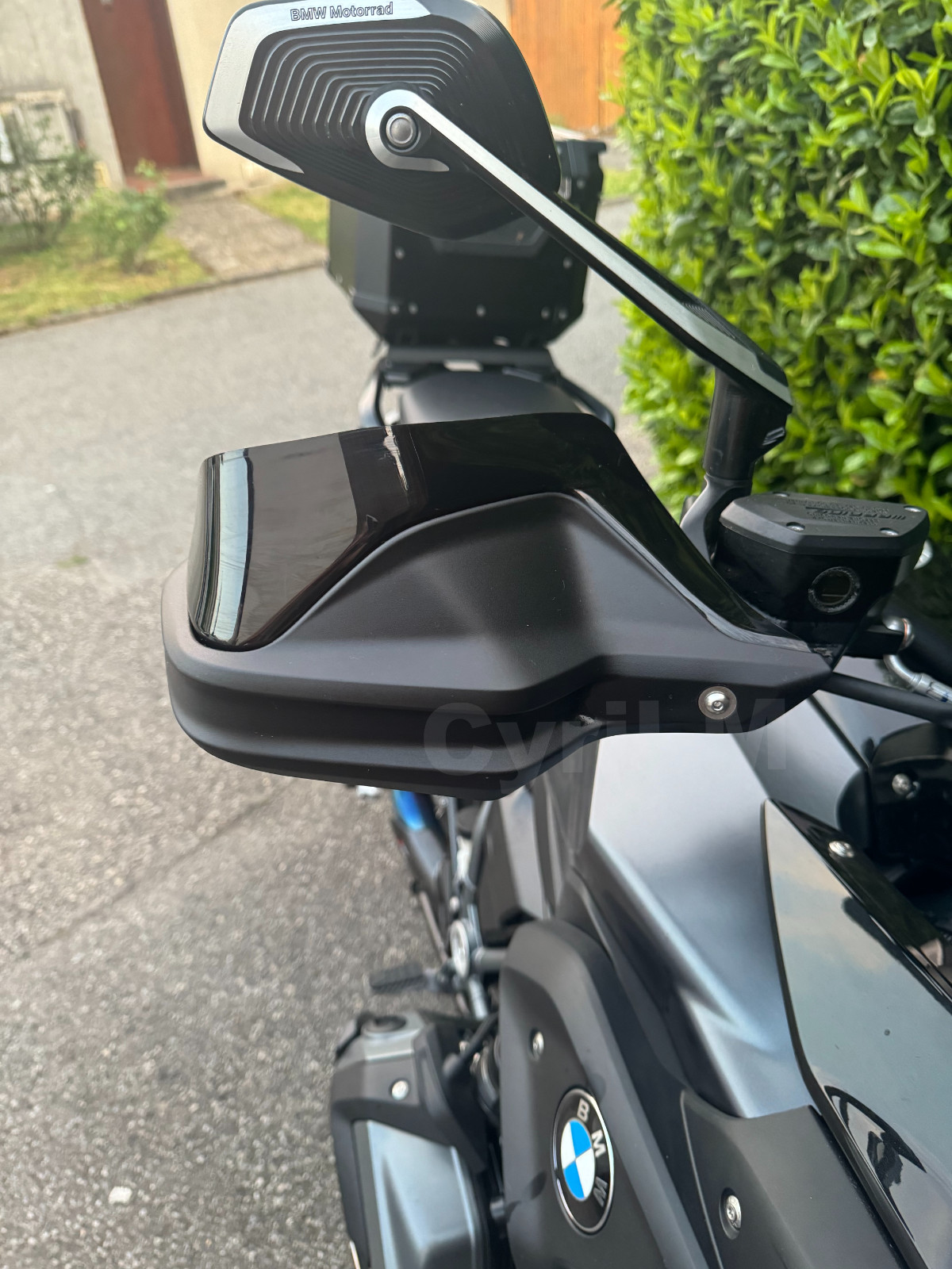 Extensions de pare-mains BMW S1000X grand format pour déflecteur de vent de pluie