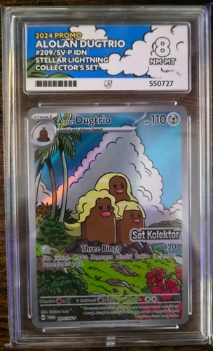 Alolan Dugtrio 209 ACE graded card