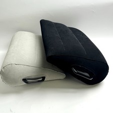Handle Inflatable Wedge Pillow Flocked Surface Portable Reatraint Bondage BDSM