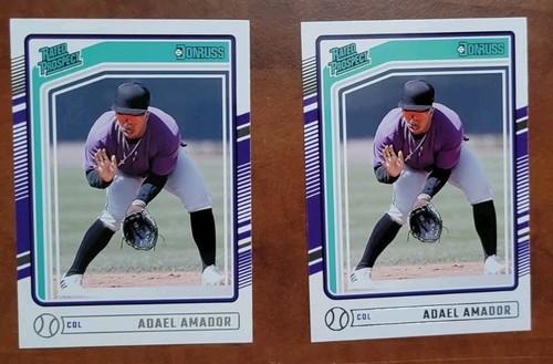 2024 Donruss 169 Adael Amador 2 Card Lot NM+