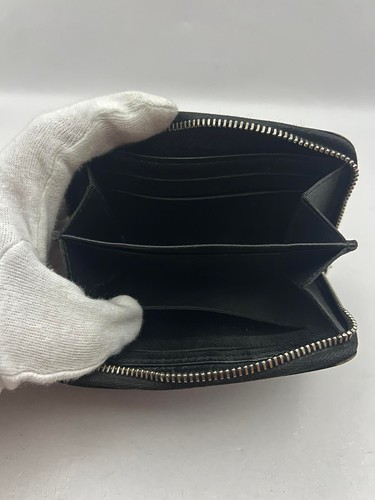 Louis Vuitton Card Wallet Card Case Leather Blue USED E0516-26 - Picture 15 of 19