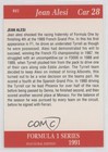1991 Carms Formula One Jean Alesi #81 Rookie RC g6p | eBay