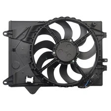 Radiator Cooling Fan Assembly For 2012 2013 2014 2015 2016-2018 Chevrolet Sonic