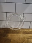 PYREX Glass CLEAR Tab Handle LID Only CASSEROLE Vintage #470-C