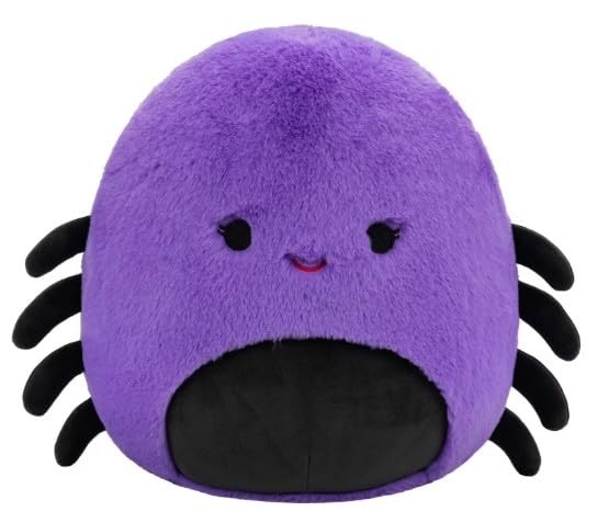 Squishmallows FuzzAMallow Official 12 inch Kiko the Purple Spider - Child's