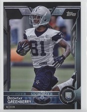 2015 Topps Topps.com Online Exclusive Oversized Black Deontay Greenberry 0h1