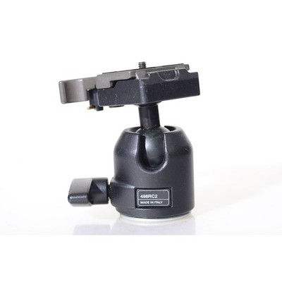 Manfrotto 486RC2 Kugelkopf Compact mit 200PL Platte - Stativkopf - Kugelneiger