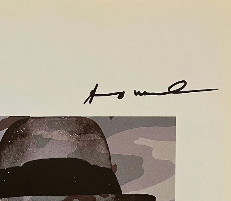 Andy Warhol, Hand-Signed Original Print With COA and +$3,500 USD Appraisal. - Image 4 of 4