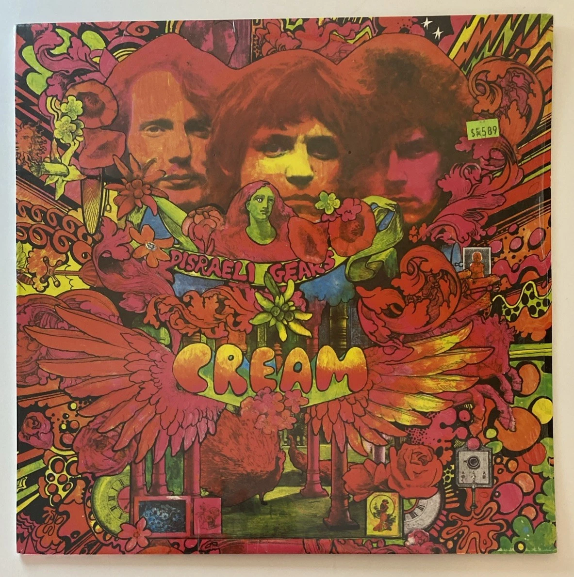 Cream Disraeli Gears for sale | eBay