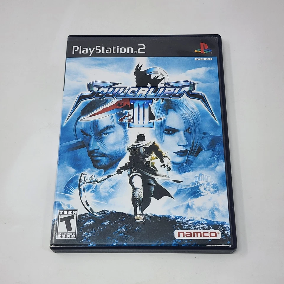 Soul Calibur III 3 (Sony PlayStation 2 PS2) CIB Complete w/ Demo Disc - Tested - Image 2 of 4