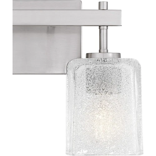 Brushed Nickel  Bathroom Vanity Light from the Brenthouse Collection - Picture 5 of 5
