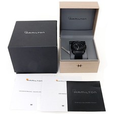 HAMILTON Men's Watch Khaki Navy Below Zero H785850 Working 6