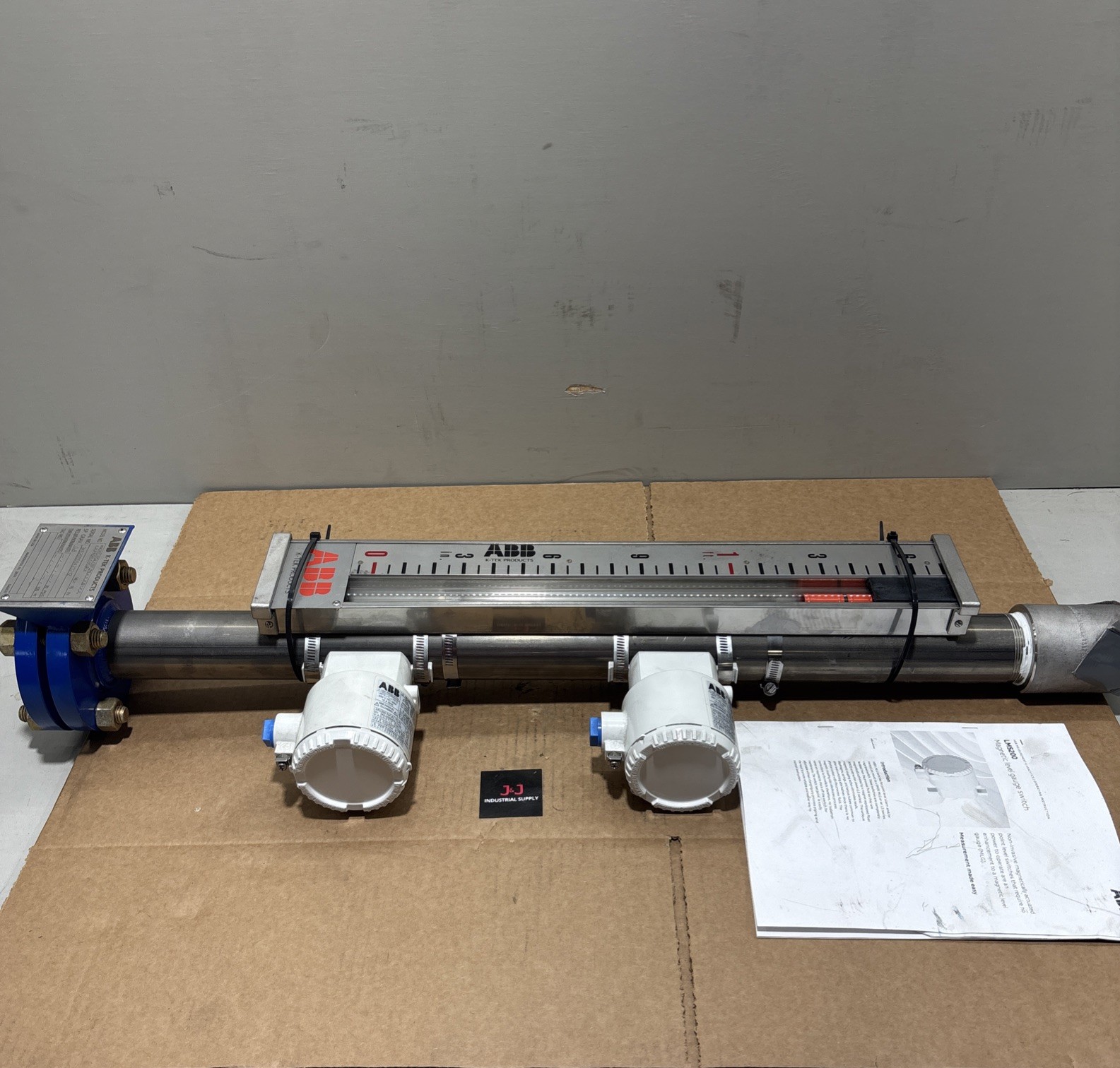 ABB K-Tek LMS200 Magnetic Level Gauge Switch Fast Shipping Warrant NEW!