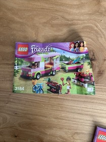 Lego Friends Adventure Camper 3184 Instruction Manuals Books 1 &2
