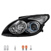 Halogen Scheinwerfer Links H7/H1 FüR Hyundai I30 Kombi Inklusive Lampen