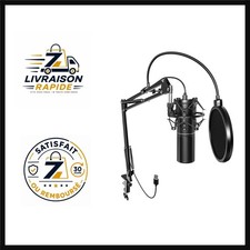 Microphone PC TONOR Q9 : Idéal pour Streaming et Podcasting avec Accessoires