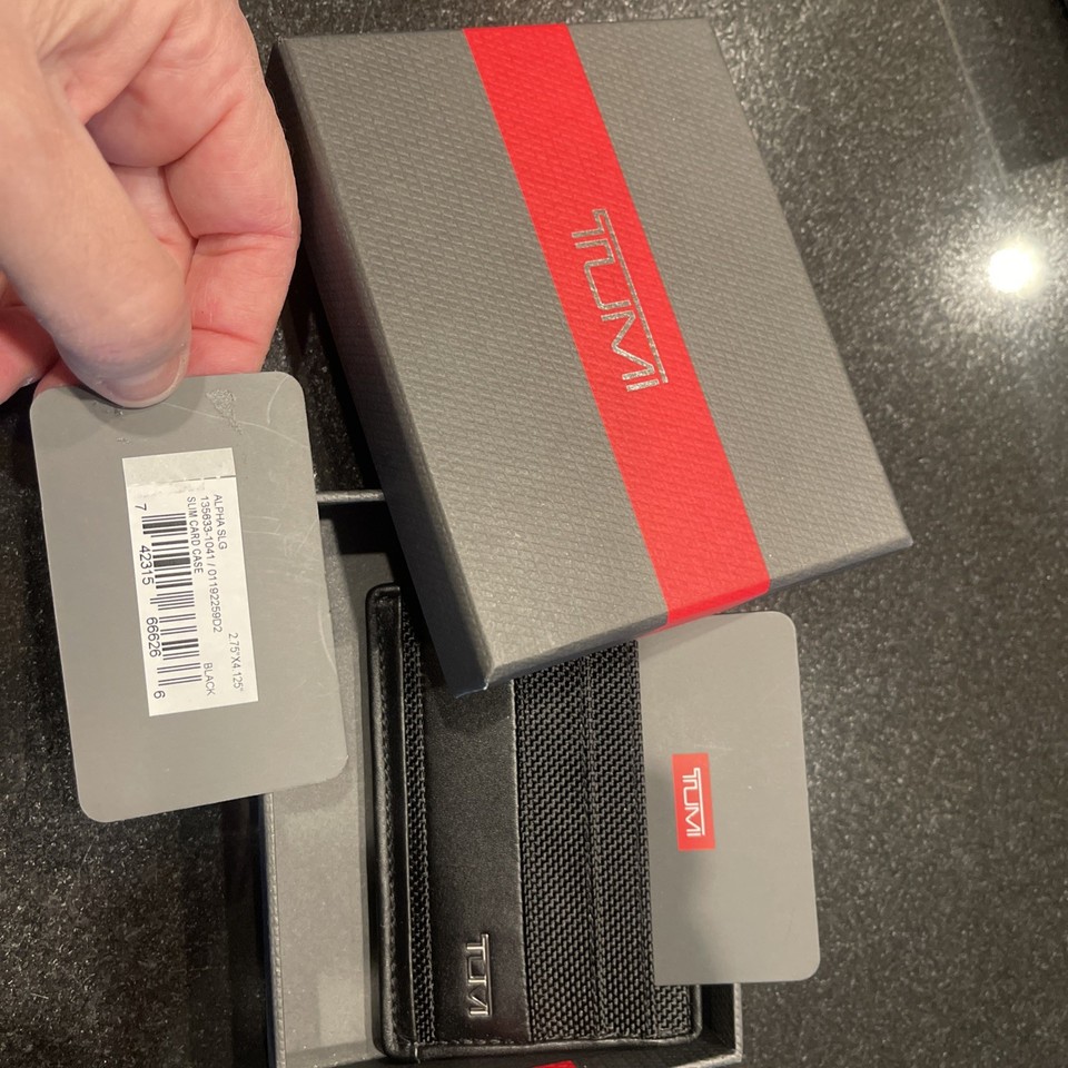 Tumi Slim Card Case — $95