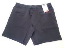 Members Mark Active Short Double Knit Stretch Black Mens XL NWT