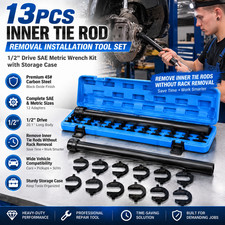 Tie Rod End Remover Sae Metric Adaptors Automotive Repair Low Profile
