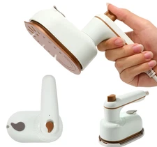 Saker Plus 2-in-1 Portable Steam Iron – Handheld Mini Travel & Home