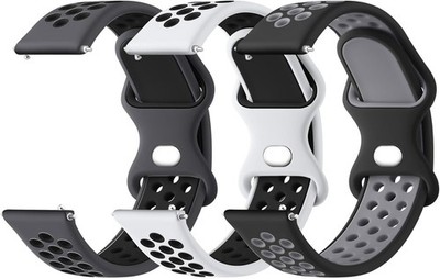 20mm 22mm Silicone Strap Compatible with Sport Watch Quick Release